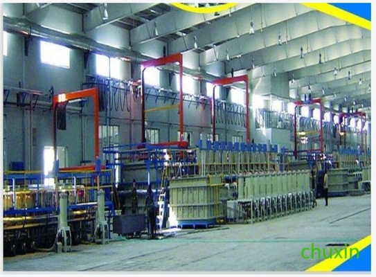 สายการผลิตไฟฟ้าชุบแอโนดสำหรับแชสซีบัส