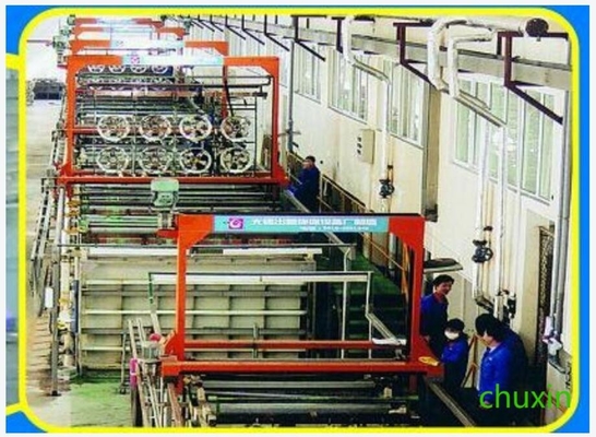 สายการผลิตการชุบด้วยไฟฟ้าฮับอลูมิเนียมจราจร OEM