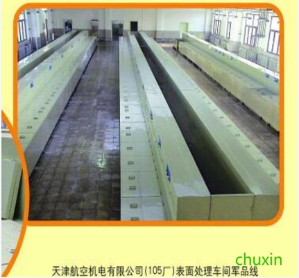 PLC Control Electroplating Surface Treatment , ISO9000 Plating Production Line