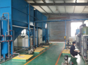สถานีบำบัดน้ำเสีย ISO9000 สายการผลิตไฟฟ้า