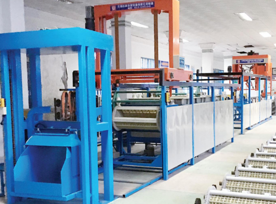อัตโนมัติ Barrel Plating Line การให้อาหารแม่นยํา การควบคุม PLC ที่แขวนเร็วและสะดวก OEM