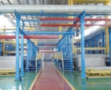 เกาหลีใต้ Tbyo อิเล็กทรอนิกซ์ แรงงาน Jiangyin อิเล็กทรอนิกซ์ Plating แข็งแรงโครมัม สายการผลิตอัตโนมัติ